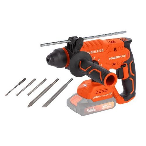 פטישון 20 וולט (גוף בלבד) POWDP15630 3 Joules Power plus - KnuPo