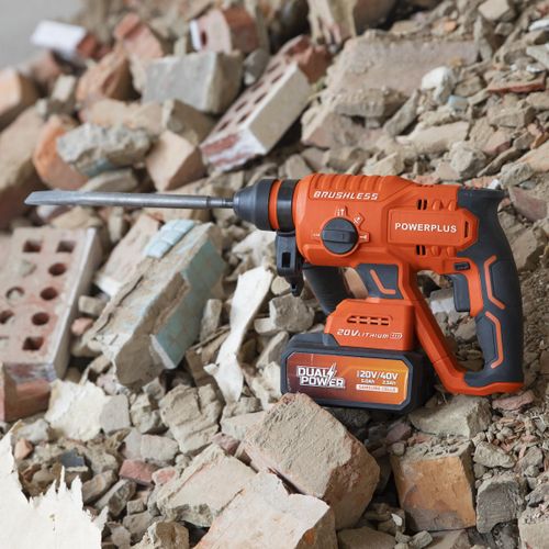 פטישון 20 וולט (גוף בלבד) POWDP15630 3 Joules Power plus - KnuPo