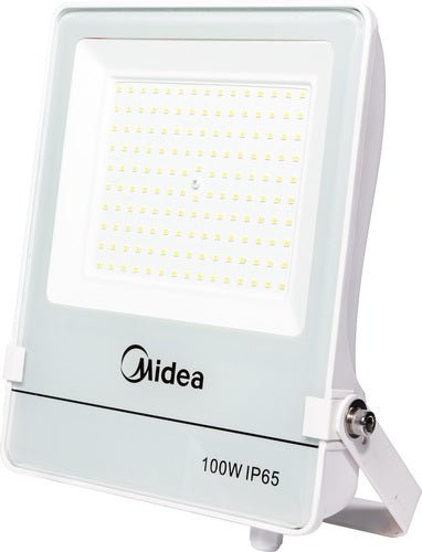 פנס הצפה 100W, צבע שחור/לבן אור קר/חם 3000K 9000lm Midea Lighting - KnuPo