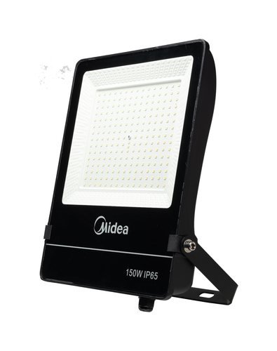 פנס הצפה 150W צבע שחור אור קר 6500K 15000lm Midea Lighting - KnuPo