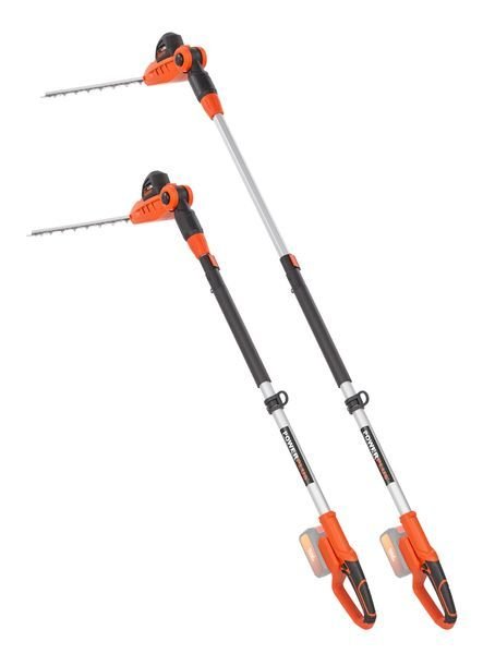 גוזם גדרות טלסקופי 600 מ"מ 40 וולט (ללא סוללה ומטען) POWDPG75380 Power plus - KnuPo