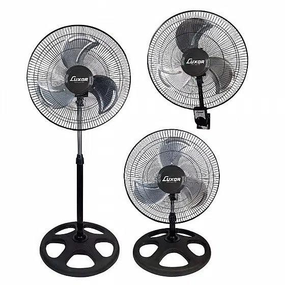 מאוורר "20 מתכת 3 ב - 1, עמוד שולחן ותליה luxor - KnuPo