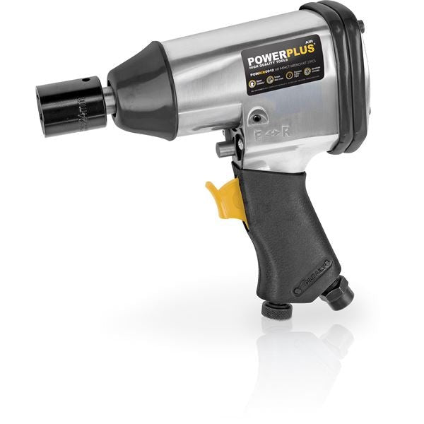 מברגת אוויר אימפקט 10 גדלים שונים POWAIR0010 Power plus 114L/min 310Nm - KnuPo