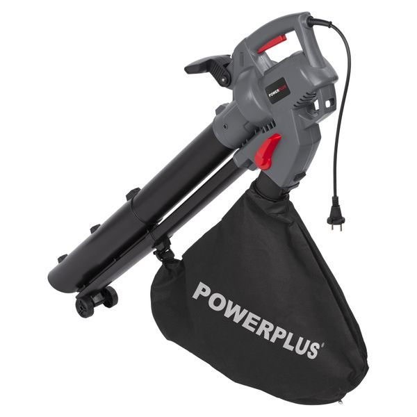 מפוח ושואב עלים 3300 וואט POWEG9013 ללא מטען וסוללה Power plus - KnuPo