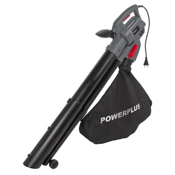 מפוח ושואב עלים 3300 וואט POWEG9013 ללא מטען וסוללה Power plus - KnuPo