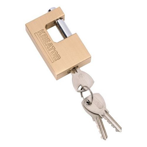 מנעול מלבני 75 מ"מ KRT557012 Varo kreator - KnuPo