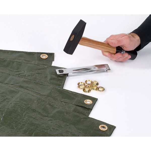 מכשיר מנקב חורים ולולאות ברזנטים 10 מ"מ 10 חלקים KRT616107 Varo kreator - KnuPo