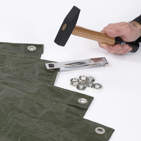 מכשיר מנקב חורים ולולאות ברזנטים 10 מ"מ 10 חלקים KRT616107 Varo kreator - KnuPo