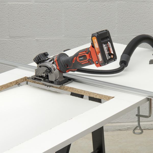 משחזת זווית מיני 20 וולט 89 מ"מ POWER PLUS ללא מטען וסוללה - KnuPo