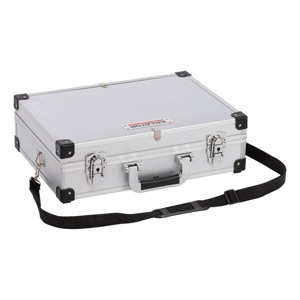 מזוודת אלומיניום לכלים 420x300x125 מ"מ כסף KRT640101S r - KnuPo