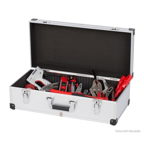 מזוודת אלומיניום לכלים 560x265x173 מ"מ כסף KRT640280S - KnuPo