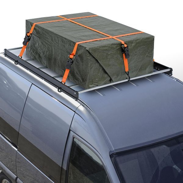 רצועות 2 יחידות קשירה נמתחות איכותי עד 225 ק"ג 4.5 מטר KRT555006 Varo kreator - KnuPo