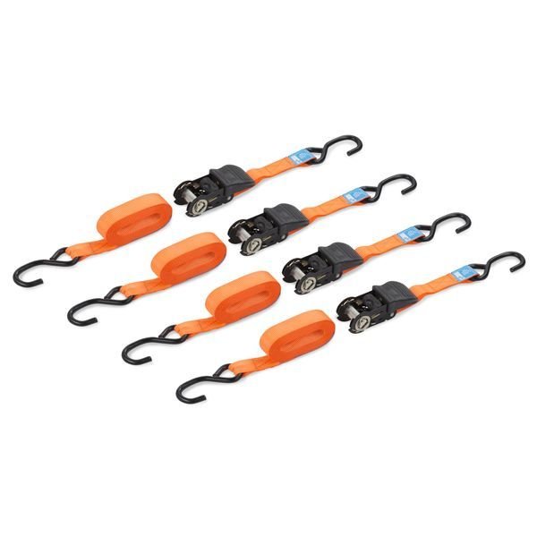 רצועות קשירה נמתחות 225 ק"ג 4,5 מטר - 4 חלקים KRT555007 Varo kreator - KnuPo