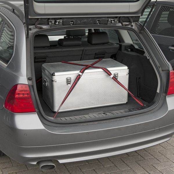 רצועות ראצ'ט קשירה 100 ק"ג 2.5 מטר KRT555002 Varo kreator - KnuPo