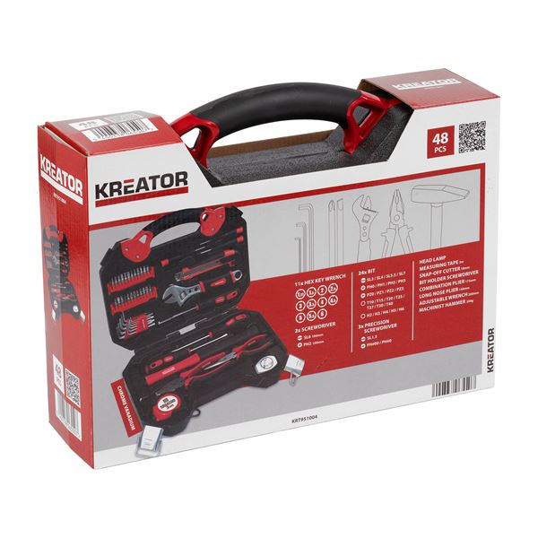 סט כלים 48 חלקים KRT951004 Varo kreator - KnuPo