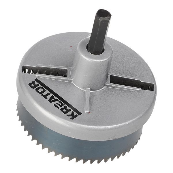 סט כוס חיתוך לעץ/גבס 7 חלקים 18 מ"מ עומק בקוטר של 26, 32, 38, 45, 50, 56 ו - 63 מ"מ. KRT100401 Varo kreator - KnuPo