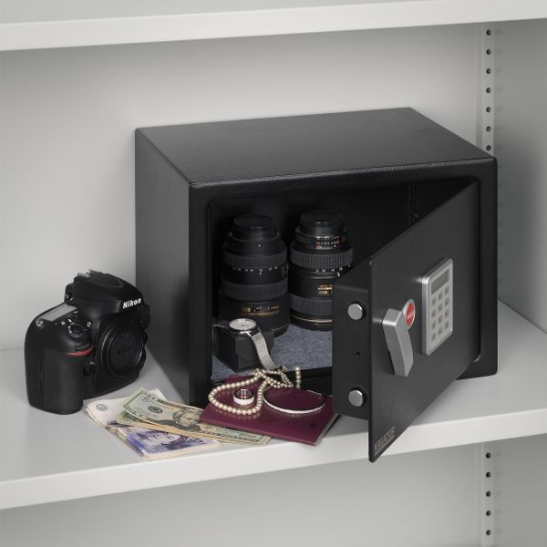 כספת אלקטרונית + מסך בגודל 250x350x250 מ"מ KRT692010 Varo kreator - KnuPo