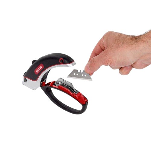 סכין מקצועי לחיתוך משטחים עם מחסנית 4 להבים KRT000307 Varo kreator - KnuPo