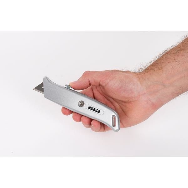 סכין טרפז איכותי עם מחסנית - KnuPo